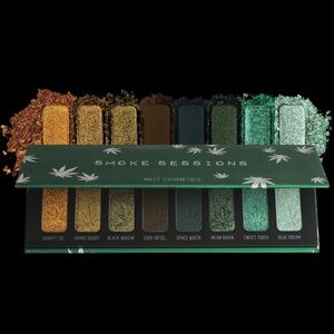 Melt Cosmetics Sm ok e Sessions Eyeshadow Palette- Vegan, metallics, mattes